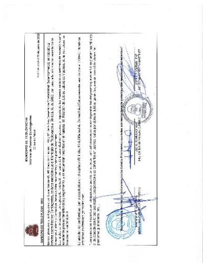 Informe de Pasivos Contingentes